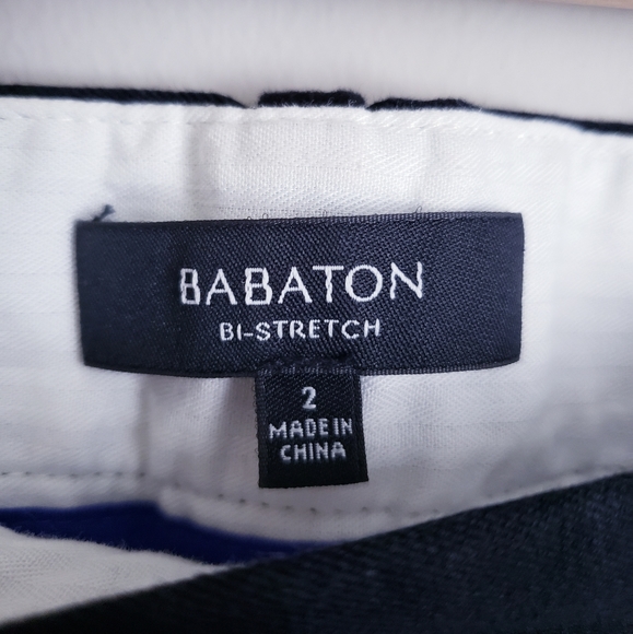 BABATON | ARITZIA BI- STRETCH BLACK PANTS - Picture 2 of 4